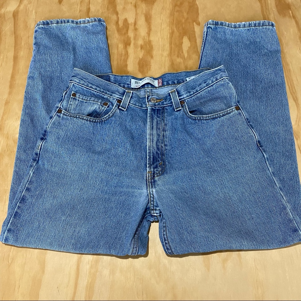 Vintage Levi’s 550 Relaxed Fit Straight Leg Mom Jean Size 33 x 30 (8) - Picture 1 of 11